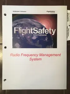 Radio Frequency Management System in Gulfstream V Pilot Training Booklet, GV